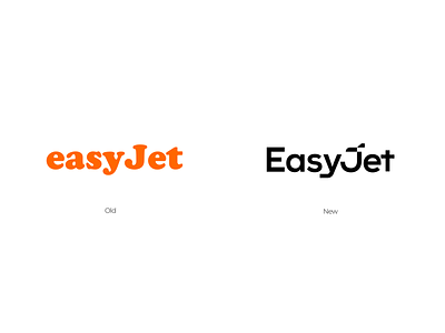 EasyJet Redesign clean design design challenge easyjet figma illustration kovalev logo modern nicholas orange plane plane ticket simple vector