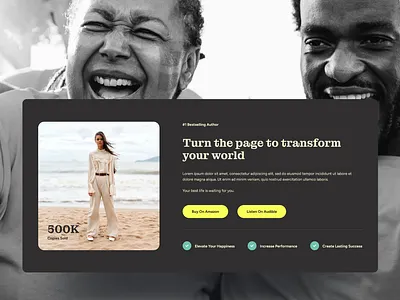 Selling Your Bestselling Book Online african american author author website bestseller black owned businesses book landing page book website digital product elementor grayscale inspiration marketing revenue sales sell a book template web design website website conversion wordpress