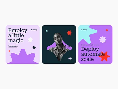 Emply - Social media design abstract logo agent logo ai logo analytics logo app logo bold logo brand pattern data logo digital logo fintech logo friendly vibrant logo branding growth logo magic logo saas logo socials startup logo stra logo tech logo visual identity web logo