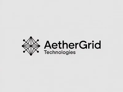 AetherGrid Technologies — Logo branding design graphic design logo