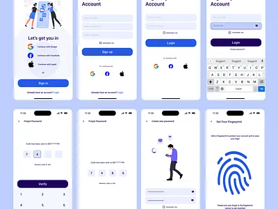 Cleaning Service App ui