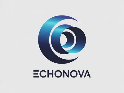 EchoNova — Logo branding design graphic design logo
