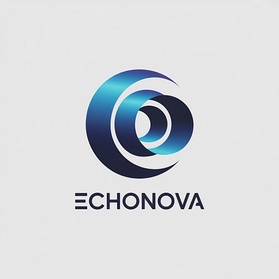 EchoNova — Logo branding design graphic design logo