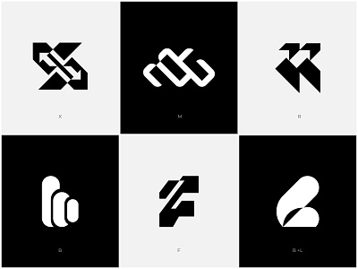 Modern Minimal Lettermark Logo Collection for Branding ai brand mark brandidentity branding business logo creative logo digital brand logo e commerce icon lettermark logo logo for sale logodesign logotype modern logo monogram symbol tech logo trading unused logo