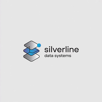 SilverLine Data Systems branding design graphic design logo