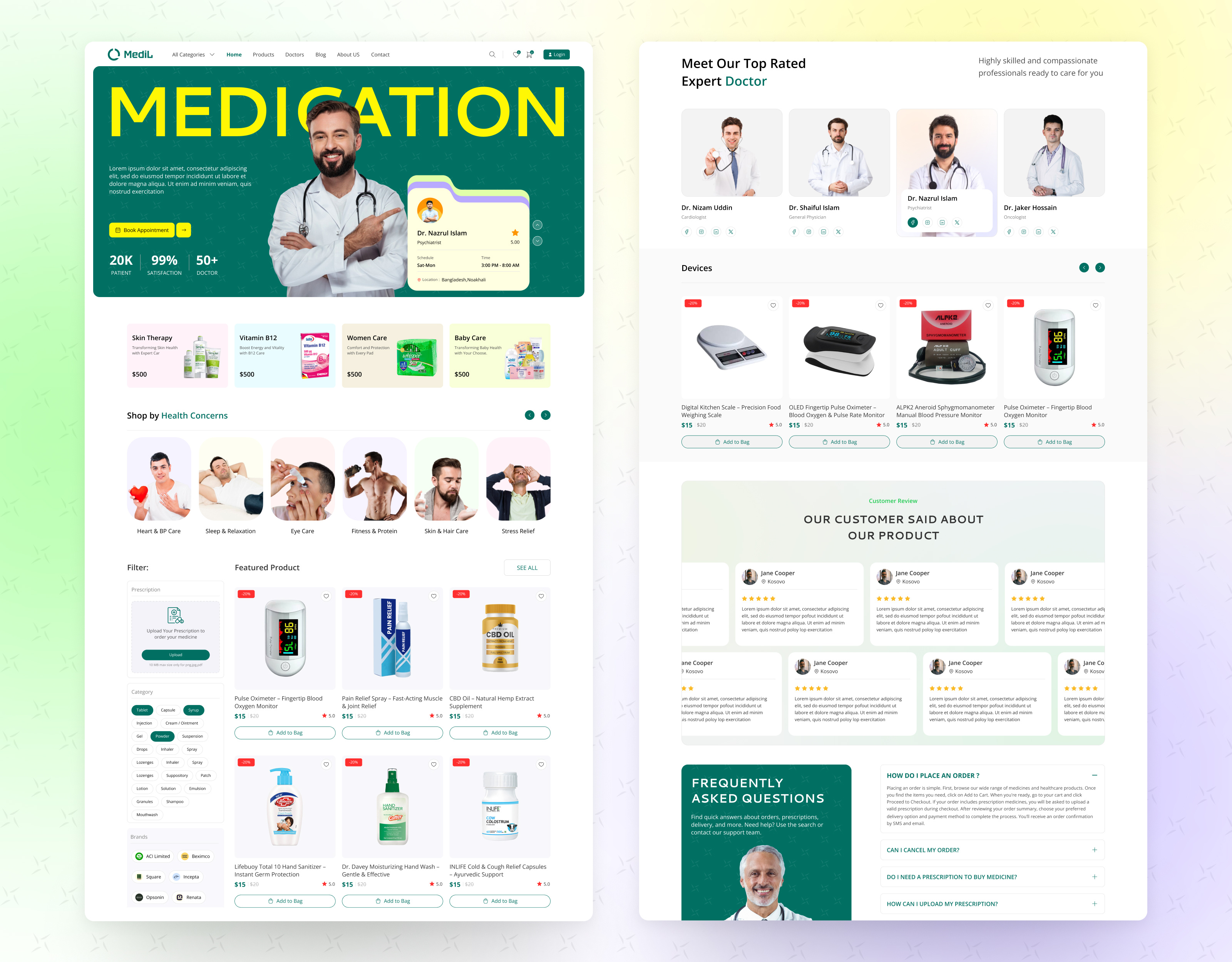 Example of Ecommerce Website Design + Development