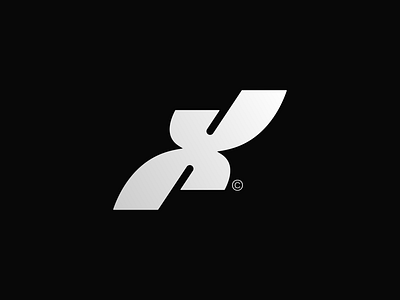 X Monogram Logo (Unused Concept) activewear athletic available for purchase concept dynamic energetic fitness jx lettermark mountainbike premade logo running sports sports team sportswear unused logo x logo