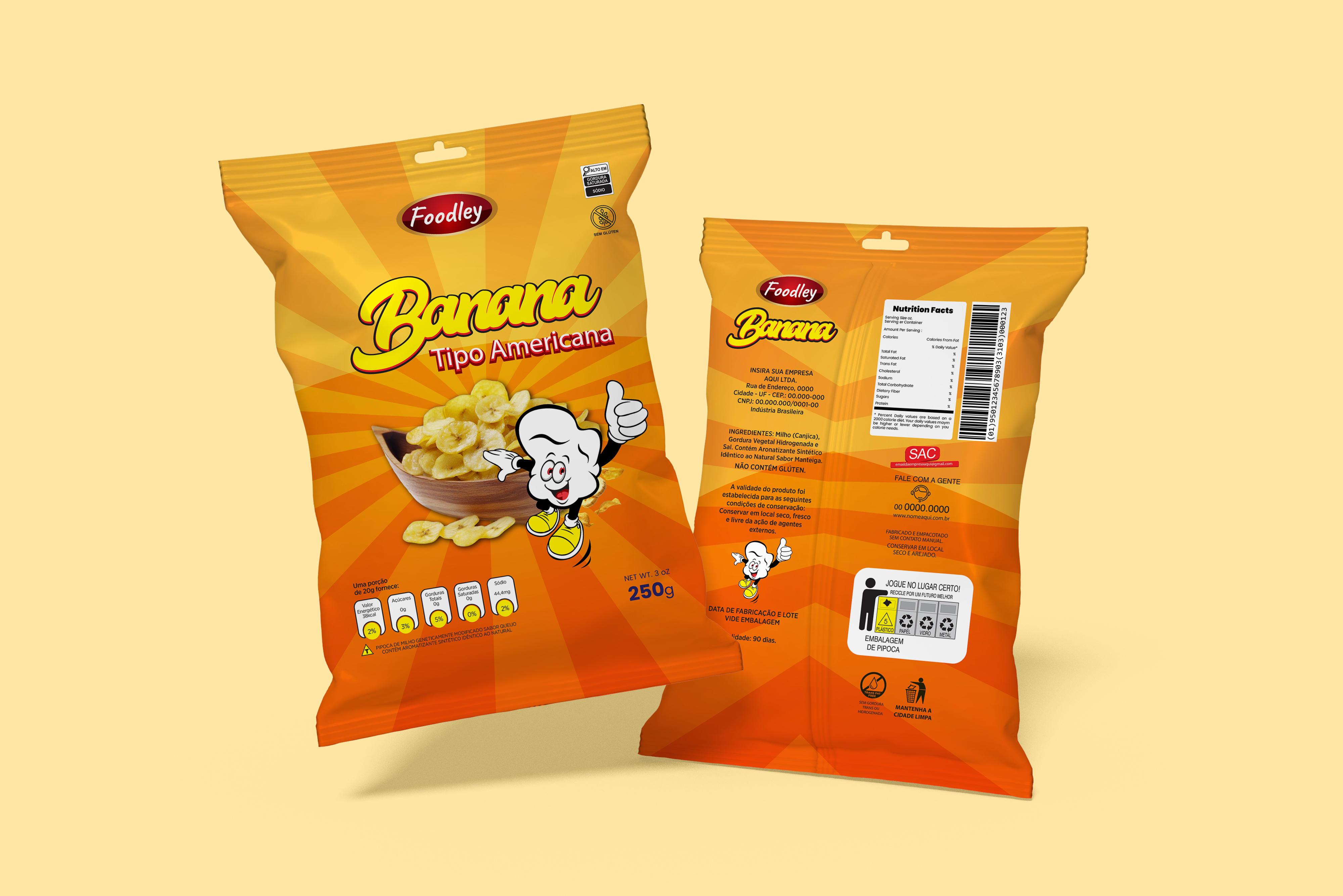 Example of Packaging & Label Design 