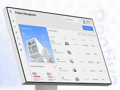 Rentiva | Real Estate | Property Management Web App | Potential 3d app branding design mobile mobile app ui web application