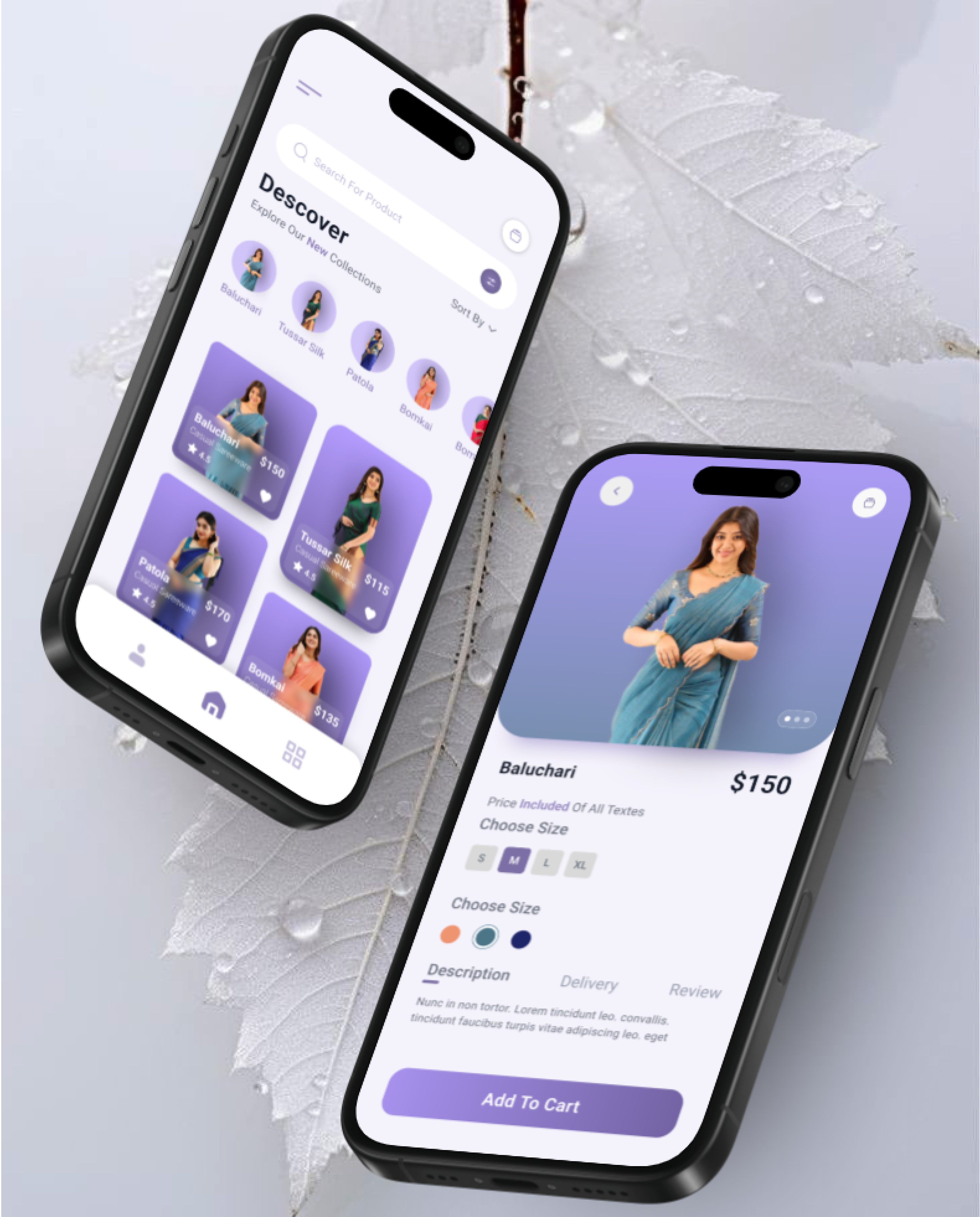 Fashion E-Commerce App UI mobail app ui