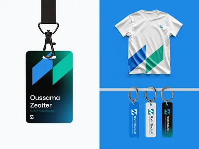 NorthStack AI – Minimalist Brand Assets: Lanyard, T-shirt & Keyc ai brand assets brand guideline branding branding project digital agency graphic design keychain lanyard logo design merchandise mockup motion graphics print design startup stationery t shirt technology type design visual identity