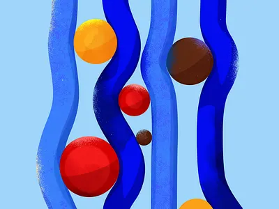 Flow Corridor 3d artwork design graphic design illustration