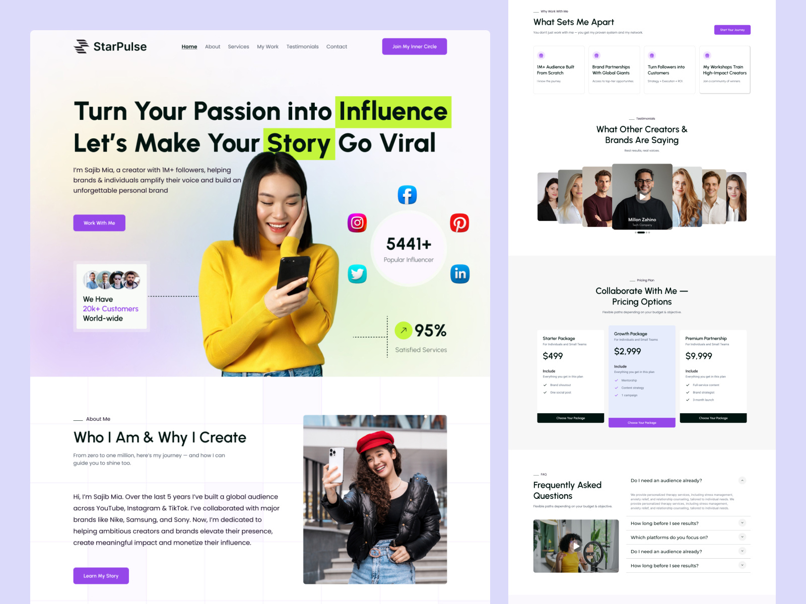 Example of Aesthetic,Stunning, Website, Landingpage