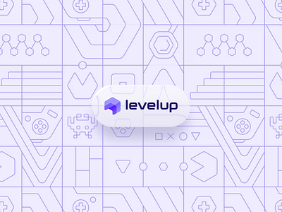 Level Up Gift Box Design 3d ai animation blockchain brand branding cybersports esports gaming gradient icon identity lepisov logo merch motion pattern rebrand system web3
