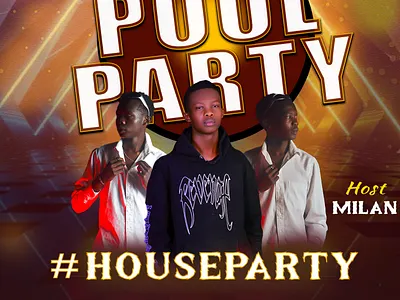 POOL PARTY graphic design