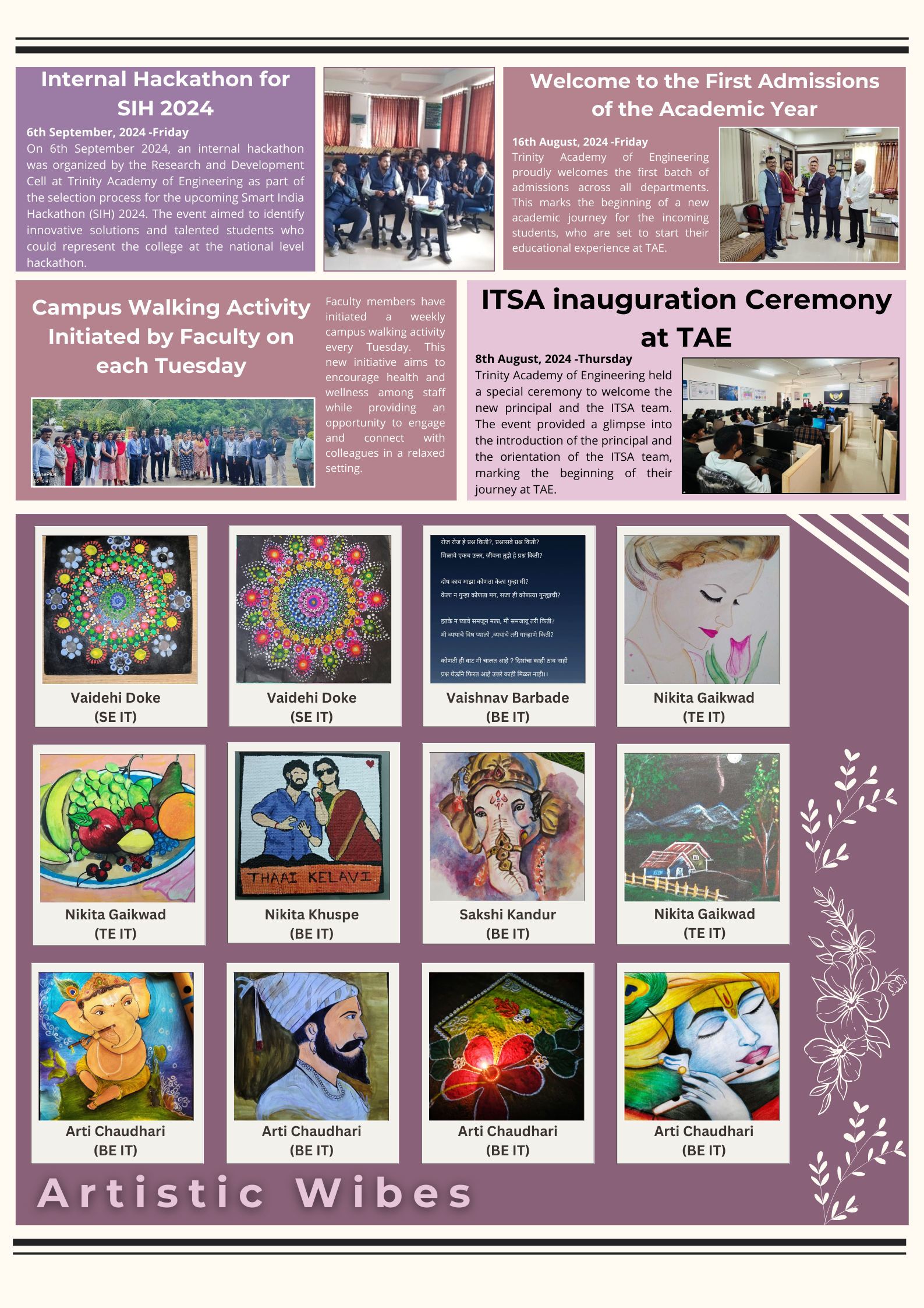 Example of Newsletter Design