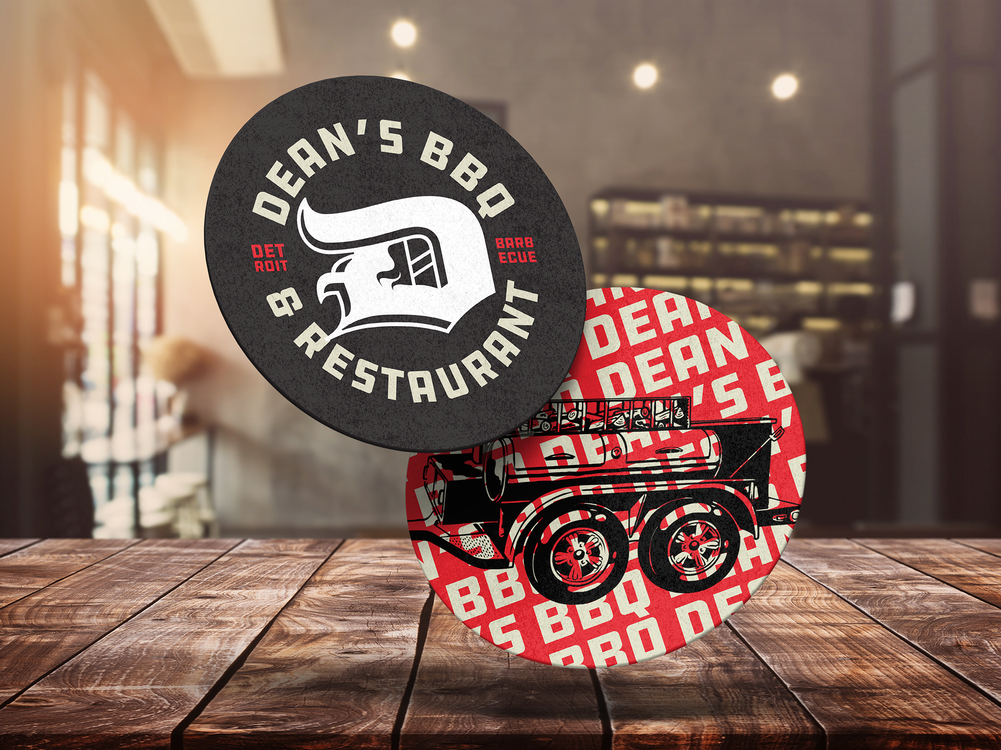 Example of Dean' BBQ & Restaurant Concept