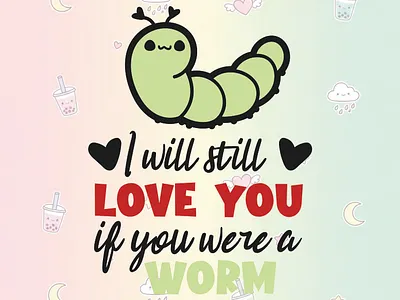 funny valentine card chibi cute funny kawaii valentine