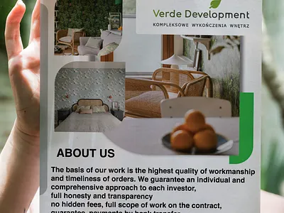 Interior design company Flyer flyer graphic design