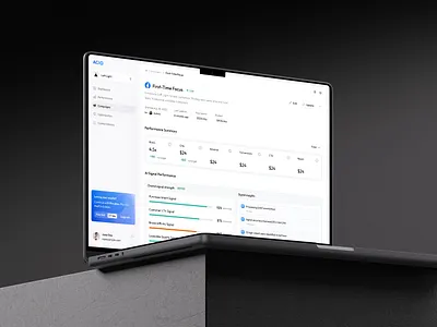 ACIO | AI Marketing SaaS platform app branding color graphic design logo marketing product design saas typography ui ux web web app web design