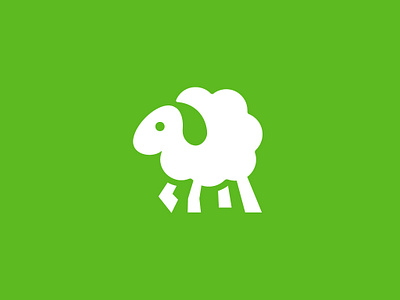 Modern Minimalist Sheep Logo Design black sheep creative logo logo design modern sheep sheep logo vector