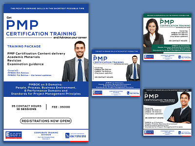 PMP Certification training course ad ~ ESOFT Metro Campus ad adobe photoshop advertisement course design digital marketing graphic design photoshop pmp social media social media marketing