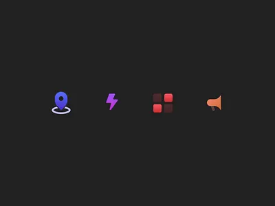 Icons set vol 2. branding illustration