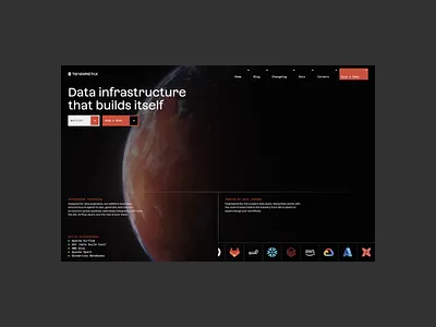 Tensor Stax [Home Interaction] 3d 3d design 3d motion art direction code composition figma graphic design interaction interaction design motion motion graphics saas ui ui design ui ux web design webflow website website design