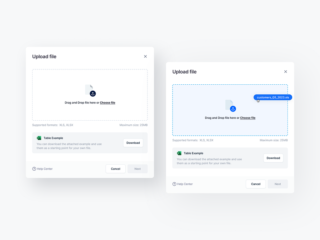 Upload file by Dmitry Sergushkin on Dribbble