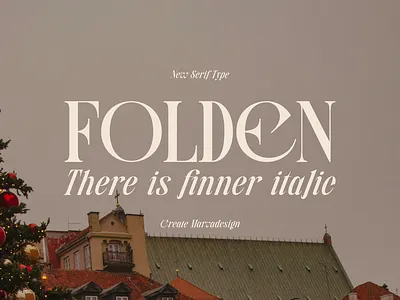 FOLDEN Font beauty book text christmas classy display elegant feminine headline high contrast holiday italic luxury minimalist poster romantic serif sophisticated typeface typography winter