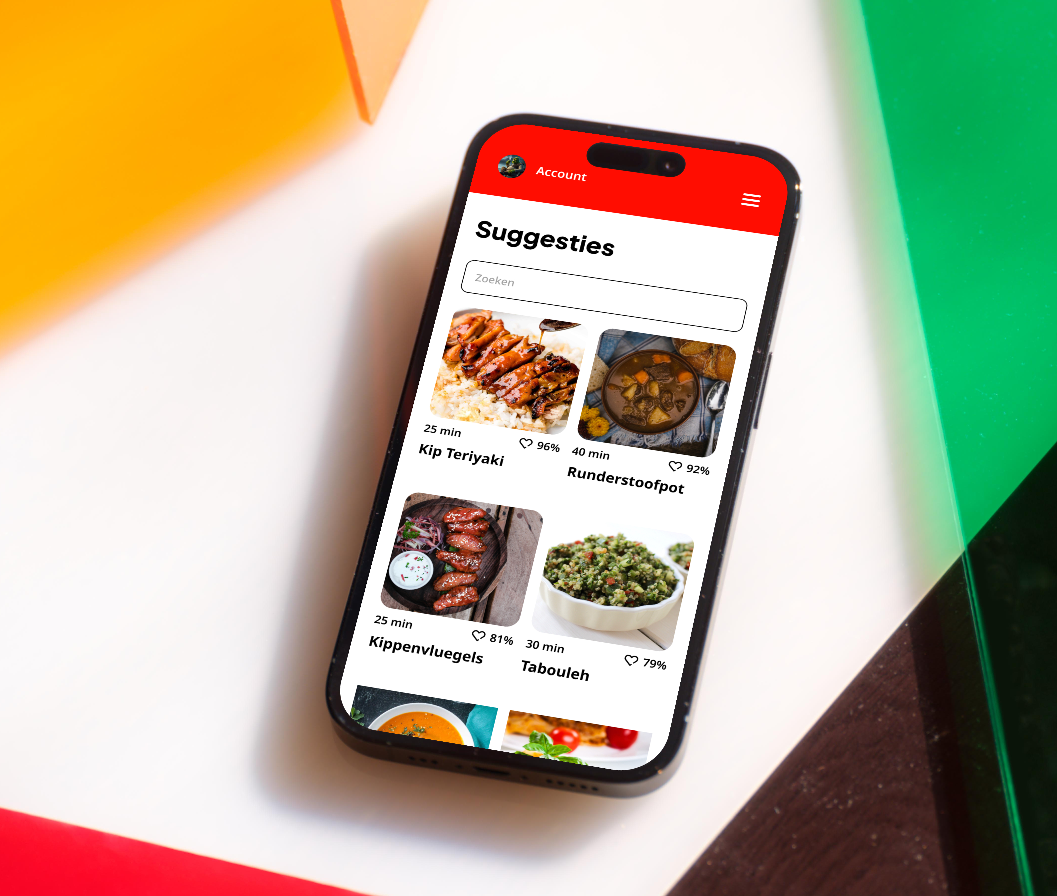 Recipe sharing app