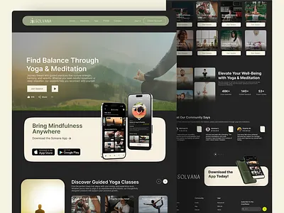 Solvana Website Design adobe xd creative web design figma framer frontend development interaction design landing page mobile design prototyping responsive design uiux design user experience user interface web app design web design webflow website development wireframing wordpress