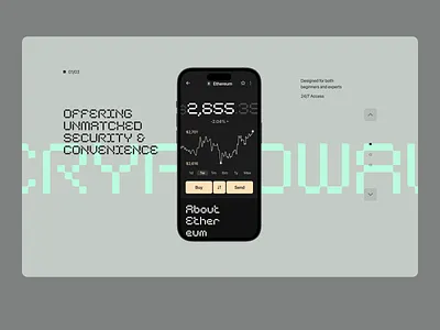 Safyre website product screen app crypto landing crypto trading crypto wallet crypto web3 design ethereum fintech ui interface design mobile ui ux wallet wallet app web web3 website