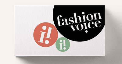 Corporate Design / logo for fashionvoice brand design brand identity branding corporate design design fashion graphic design logo logo design logodesign tshirt typography visual identity