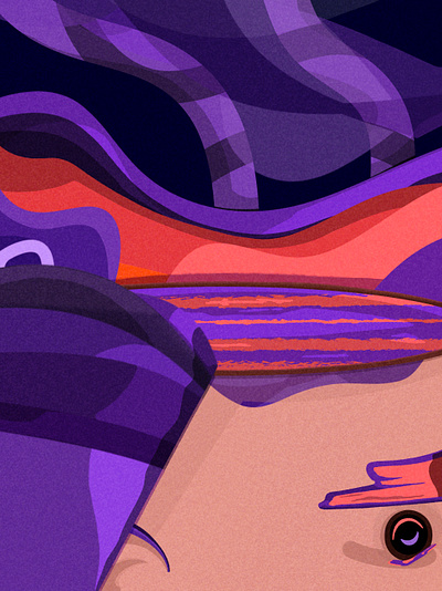 To Space albumcover albumillustration cartel cover design digitalart editorial illustration musicsingle poster spotify