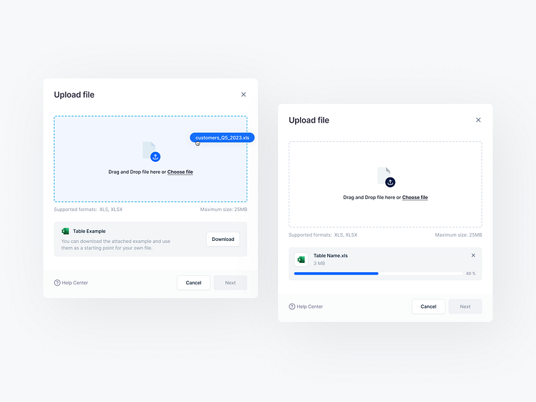 Files Upload | UX Best Practices by Dmitry Sergushkin on Dribbble