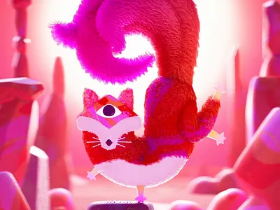 NO.9 / 讙Huan - 36days 3d animation fox huan illustration mythical shanhaijing