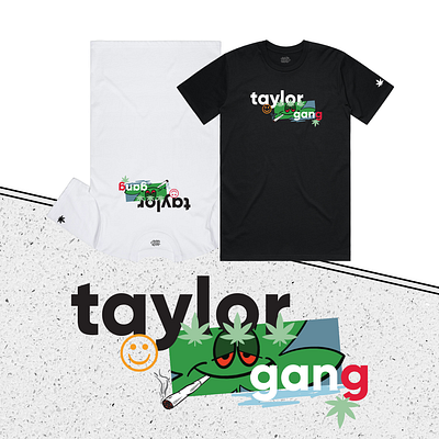 Best Buds Merch illustration merch merchandise taylor gang vector weed