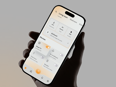 Luminix Home – Smart Device Controller app app design app ui design clean design mobile app mobile app design mobile ui design modern modern ui smart device smart home ui ui design