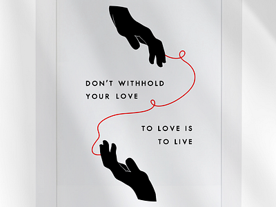To Love Is To Live art prints black and white graphic design hand print illustration inspiring love minimal minimalist art poster design quote romantic typography vector wall art posters