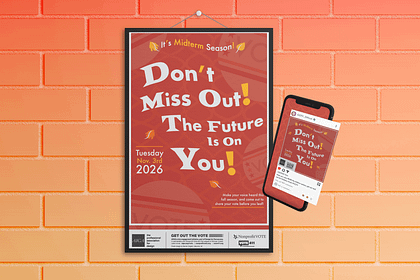 Get out to Vote Poster