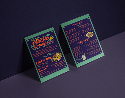 Nacho Average Menu