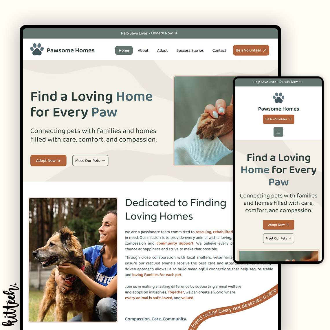 Example of Choose From 80+ Templates (Wix Studio)