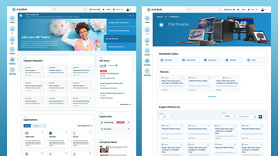 Intranet built on ServiceNow Employee Center Pro employee experience employee portal portal service portal servicenow servicenow service portal serviceportal