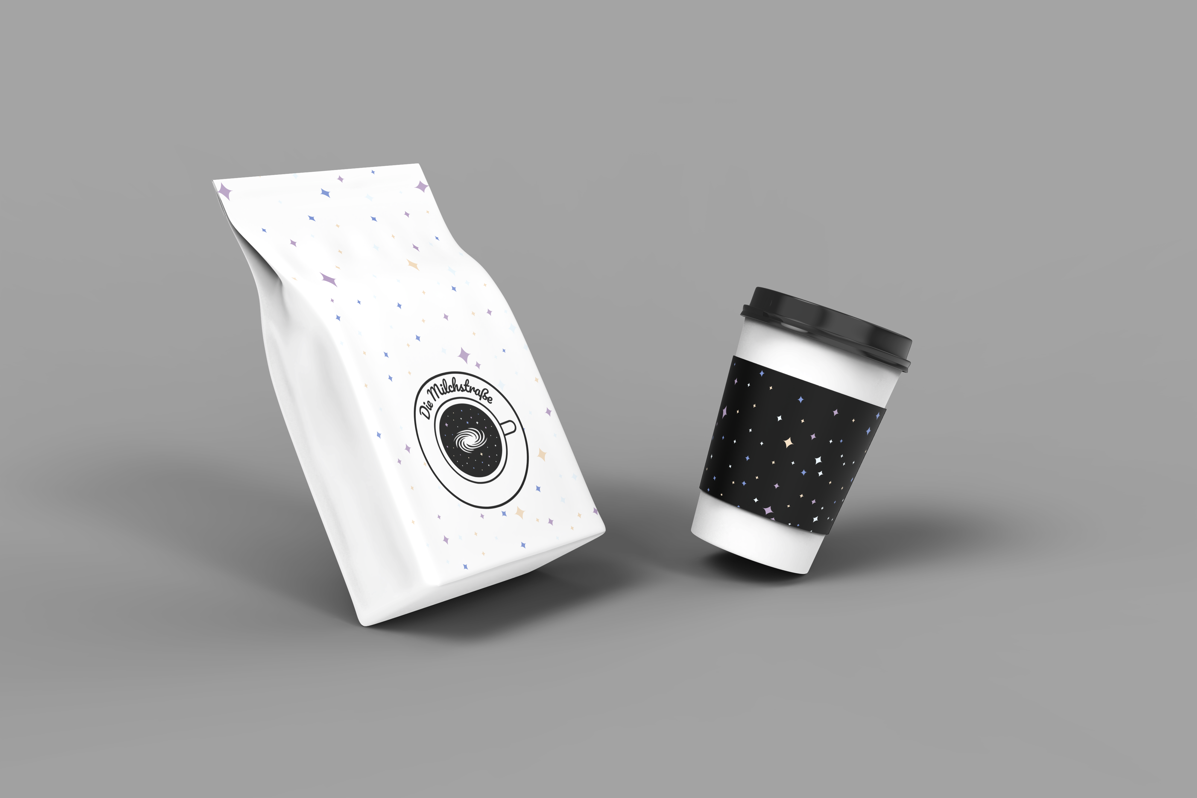 Milky Way branding design graphic design illustration logo