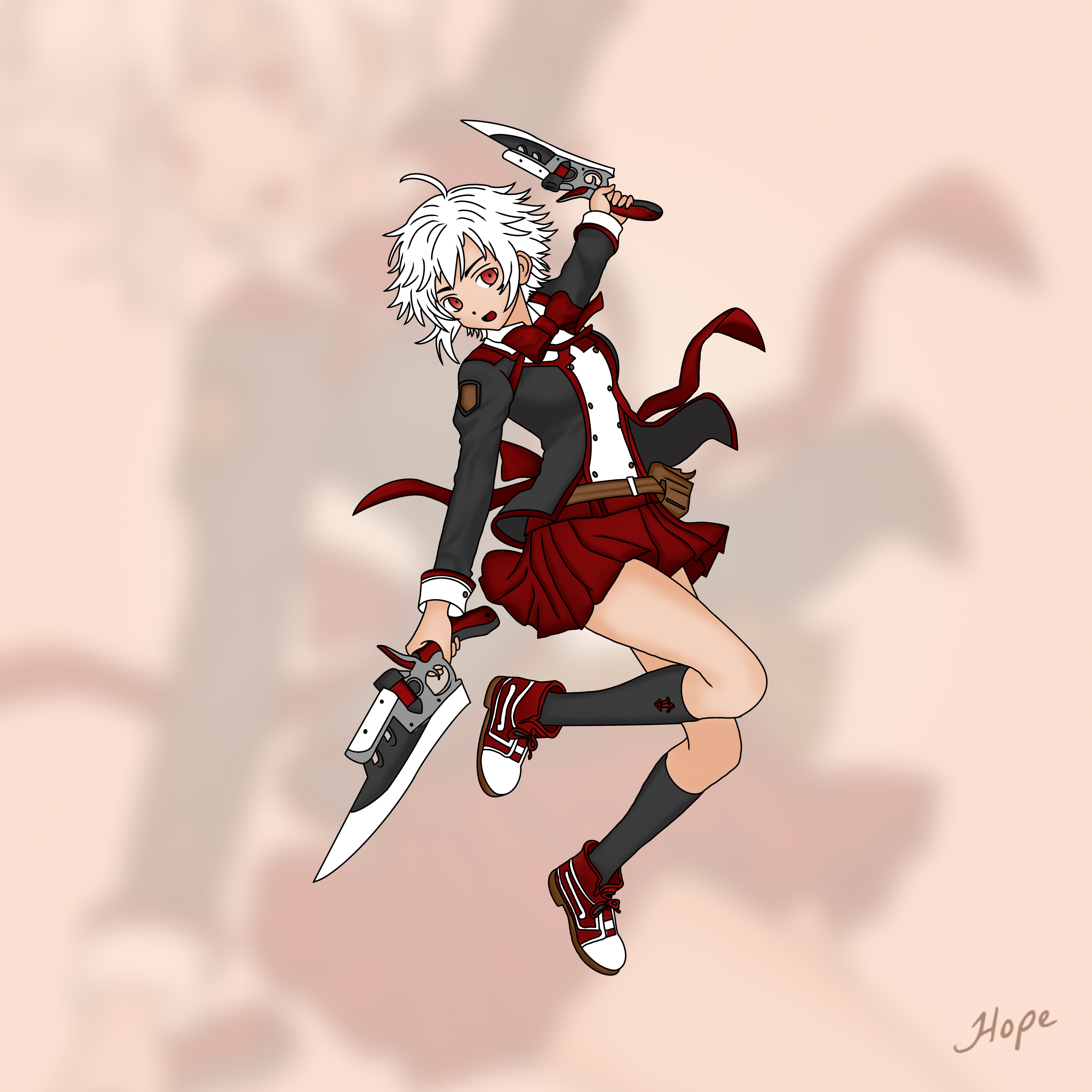 Claussell from The Legend of Heroes Character Design anime anime art anime girl anime girl art anime girl artwork art artwork character character design character illustration claussell claussell the legend of heroes design digital art graphic design illustration the legend of heroes