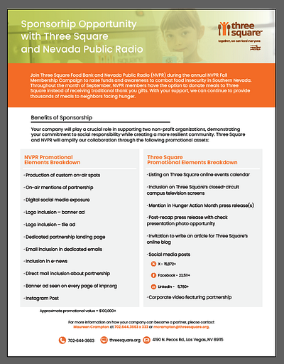 KNPR One Sheet for Development branding bright clean design graphic design illustration logo ui ux vector