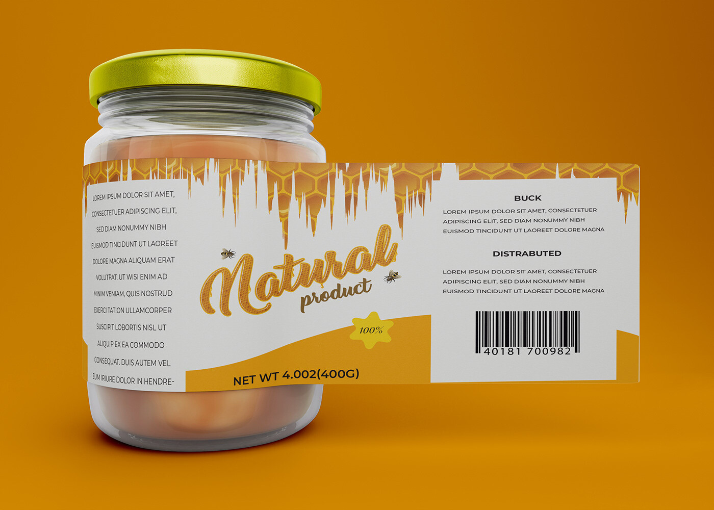 Example of Label & Packaging Design