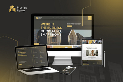 Prestige Realty Real Estate Landing page website