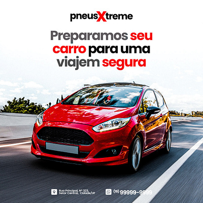 PneusXtreme Social Media Post Design